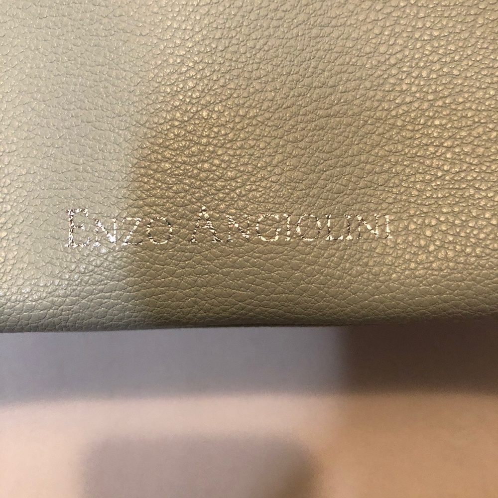 Enzo Angiolini Powder Blue Bangle Crossbody Handbag - Picture 6 of 10